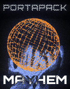Mayhem Splash Wireframe Globe Hand.bmp
